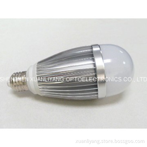 High lumen 9 Watt  LED  bulb CRI:80  E27/B22 /E26